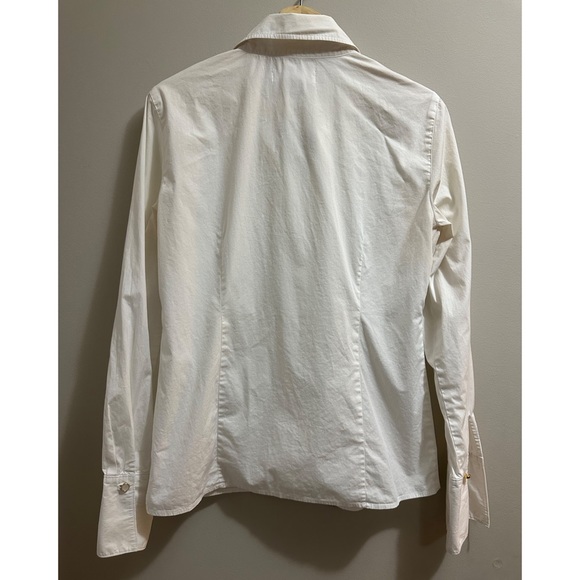 MK Cream Button Down Blouse - Picture 7 of 7